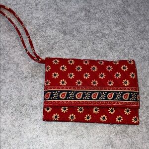 Vera Bradley wristlet in retired pattern